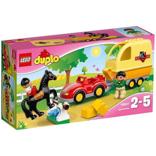 لگو سری Duplo مدل Horse Trailer