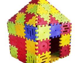 کلبه بازی کودک مدل puzzel