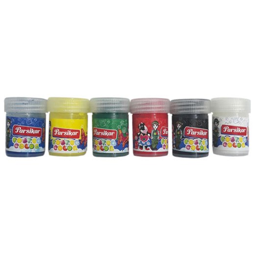 گواش 6 رنگ پارسی کار کد 6-607